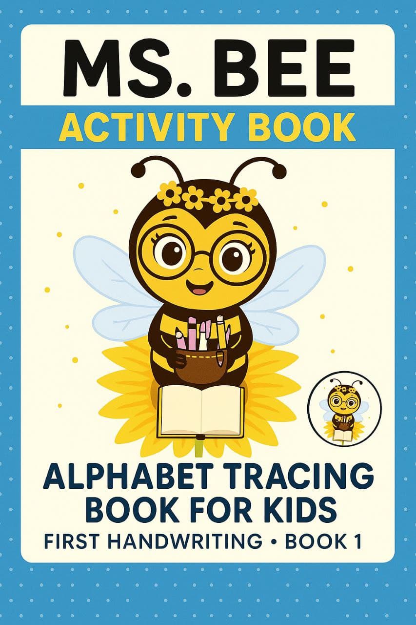 Alphabet Tracing Book for Kids cover